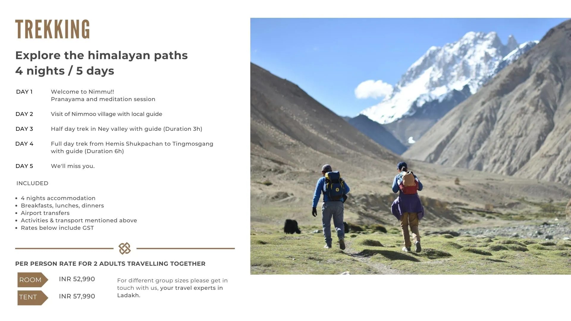 Explore Himalayan Treks in Ladakh