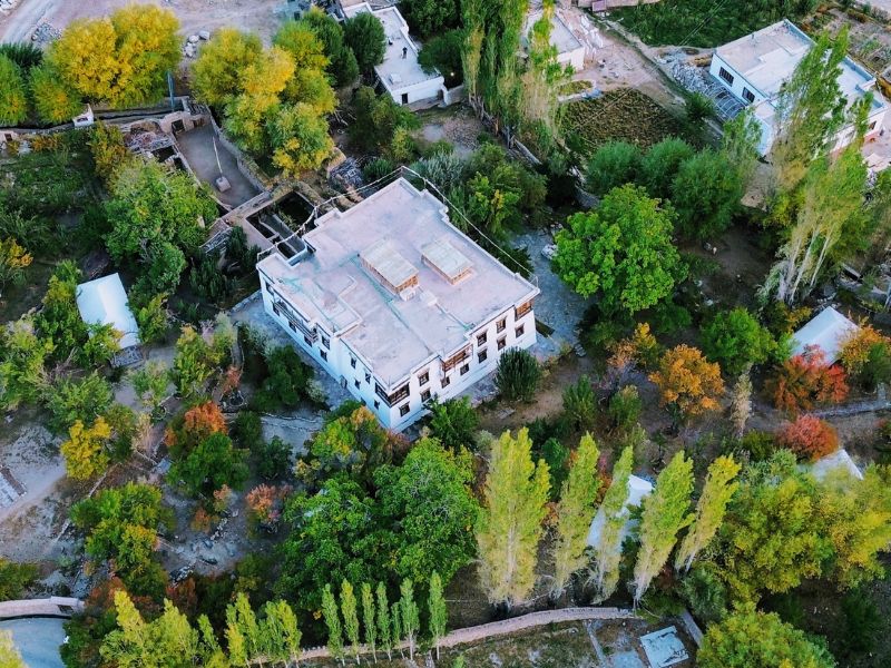 Nimmu House - Bird Eye View